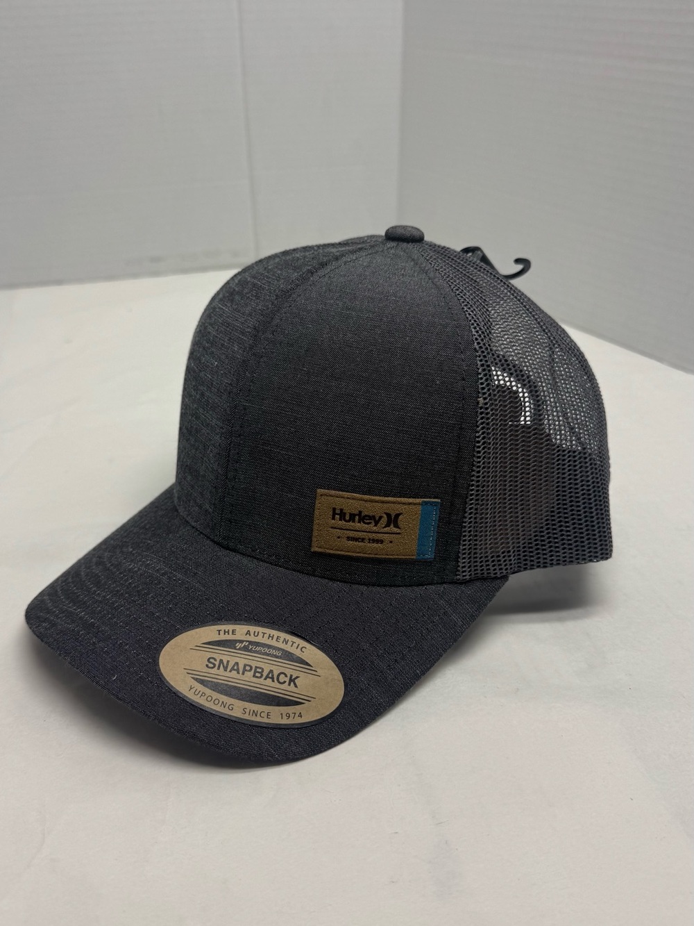 Hurley Black Mesh Trucker Snapback Hat